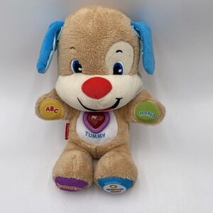 Fisher-Price Laugh & Learn Smart 3 Stages Toy Puppy Dog Musical Talking Plush